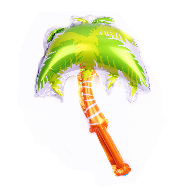 Tropical Plant Coconut Tree Cactus Aluminum Foil Balloon Earth Day Green Theme Decoration Supplies Children Birthday Party Gifts - Cindi Book