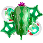 Tropical Plant Coconut Tree Cactus Aluminum Foil Balloon Earth Day Green Theme Decoration Supplies Children Birthday Party Gifts - Cindi Book
