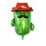 Tropical Plant Coconut Tree Cactus Aluminum Foil Balloon Earth Day Green Theme Decoration Supplies Children Birthday Party Gifts - Cindi Book