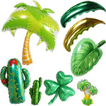 Tropical Plant Coconut Tree Cactus Aluminum Foil Balloon Earth Day Green Theme Decoration Supplies Children Birthday Party Gifts - Cindi Book
