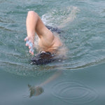Half-finger Short Auxiliary Suit Fins, Hand Webs, Adult Half-palm Assisted Swimming - Cindi Book