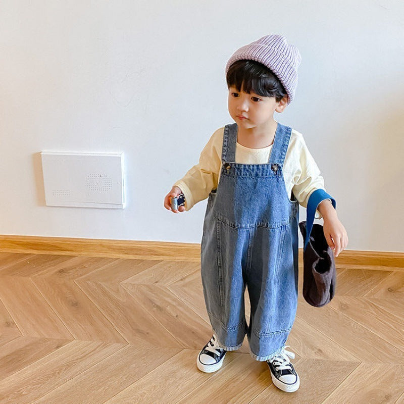 Small And Medium Children's Handsome Baby Trousers - Cindi Book