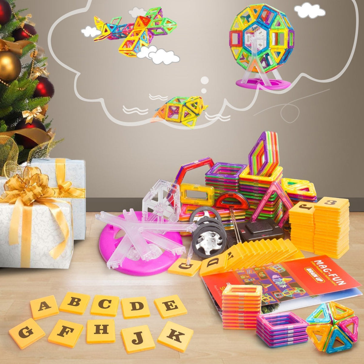 Mini Magnetic Piece Educational Toys - Cindi Book
