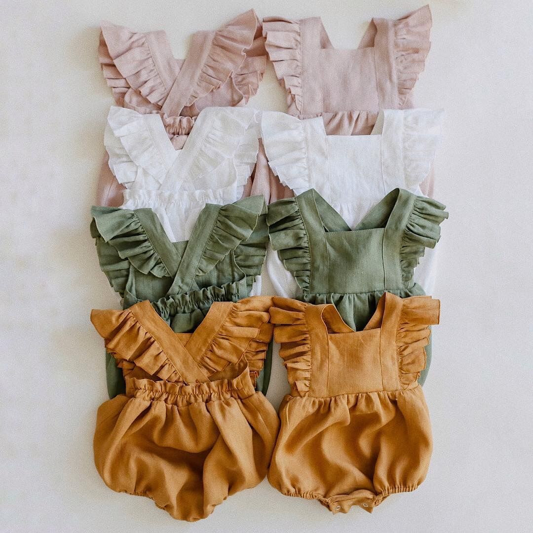 Cotton And Linen Romper Baby Sling Bag Fart Romper - Cindi Book