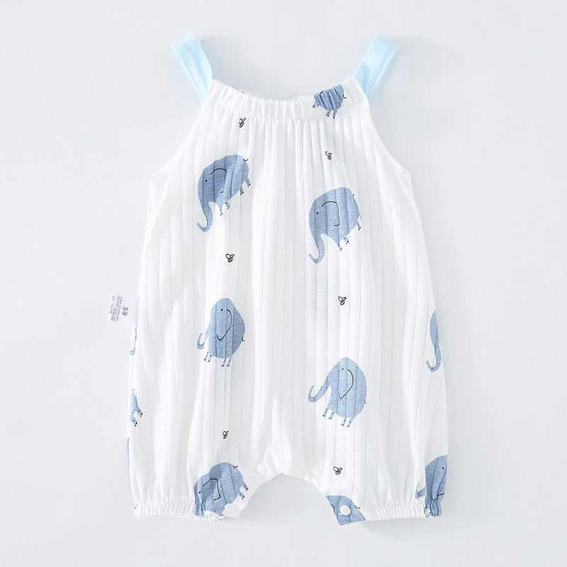 Baby Sling Bag Fart Clothing Baby Sleeveless One-piece - Cindi Book
