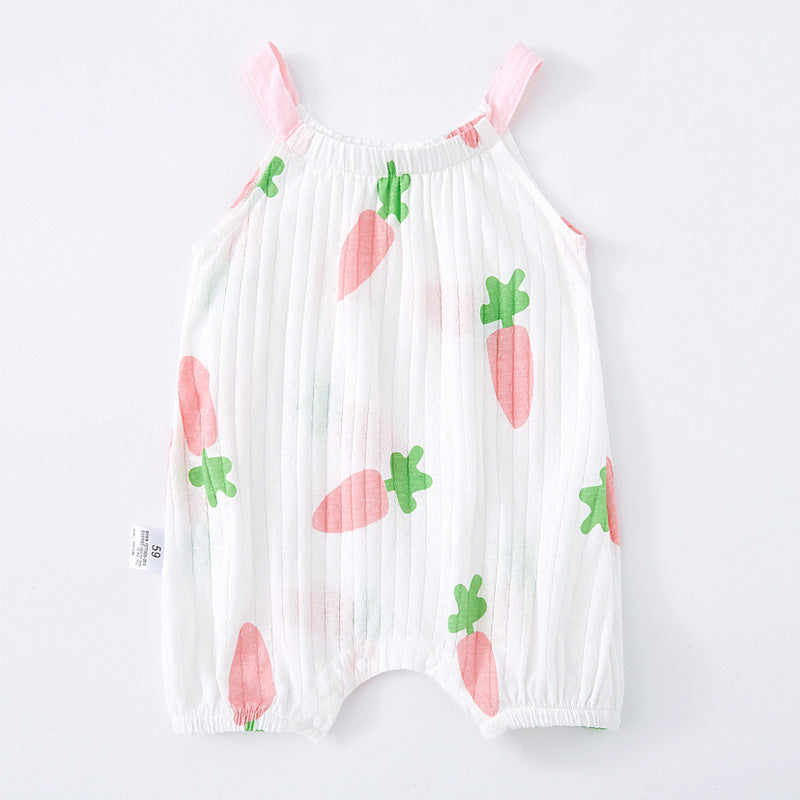 Baby Sling Bag Fart Clothing Baby Sleeveless One-piece - Cindi Book