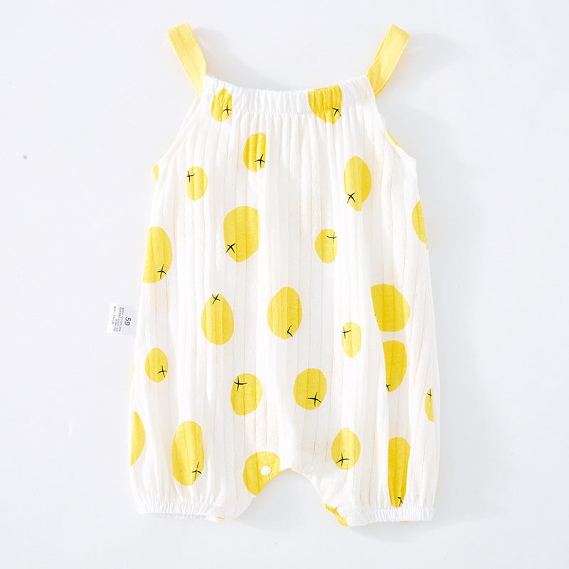 Baby Sling Bag Fart Clothing Baby Sleeveless One-piece - Cindi Book