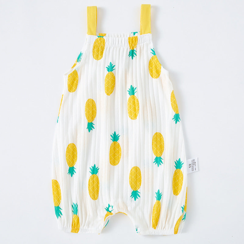Baby Sling Bag Fart Clothing Baby Sleeveless One-piece - Cindi Book