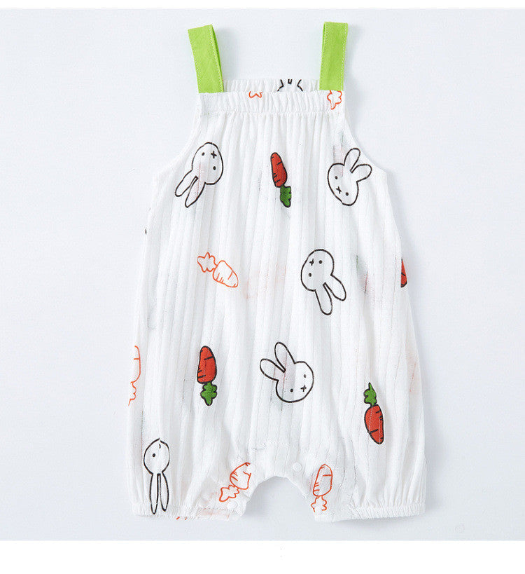 Baby Sling Bag Fart Clothing Baby Sleeveless One-piece - Cindi Book