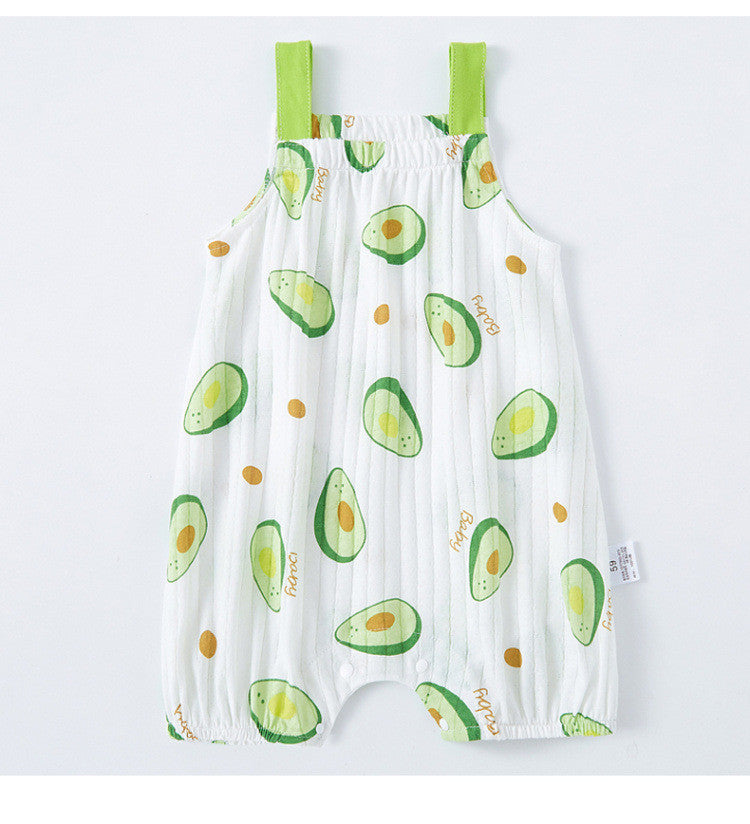 Baby Sling Bag Fart Clothing Baby Sleeveless One-piece - Cindi Book