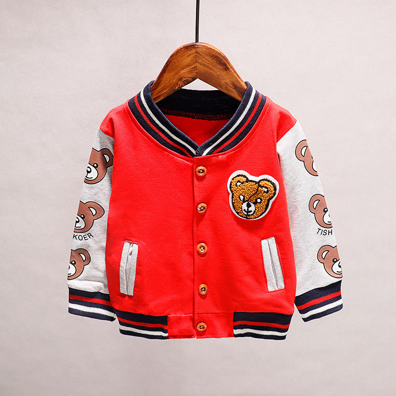 Infant Tops Boys Thin Jackets - Cindi Book