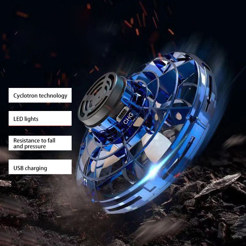 Rotating Flying GyroAircraft Induction Drone Toy - Cindi Book