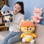 Cute Strawberry Pig Doll Pillow Cartoon Plush Toy - Cindi Book
