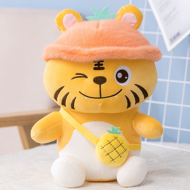 Cute Strawberry Pig Doll Pillow Cartoon Plush Toy - Cindi Book