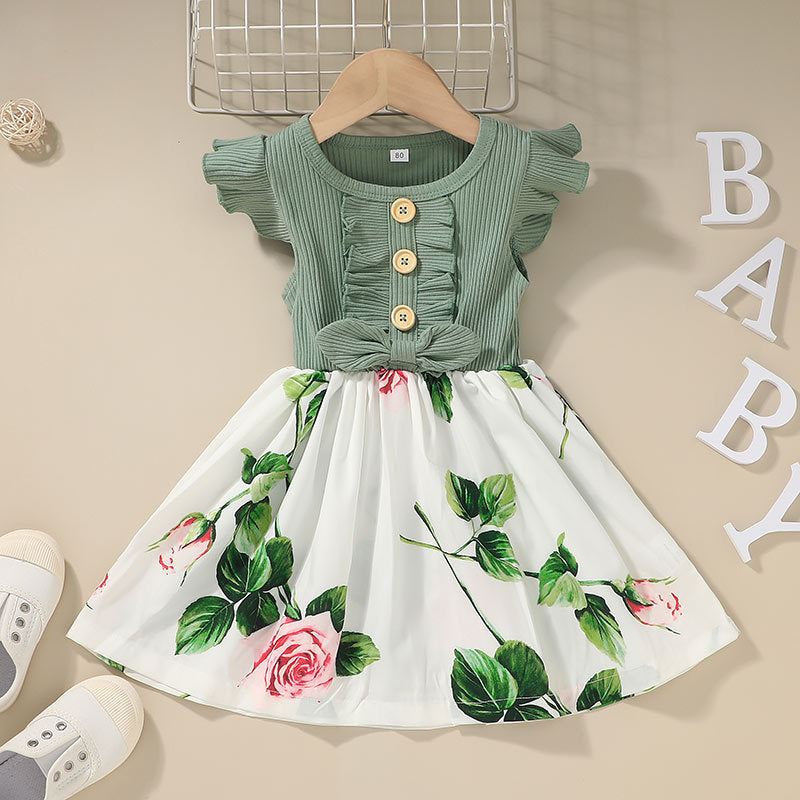 Toddler Kids Baby Girls Clothes Summer Girls Dress - Cindi Book