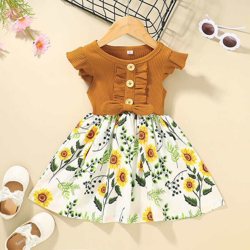 Toddler Kids Baby Girls Clothes Summer Girls Dress - Cindi Book