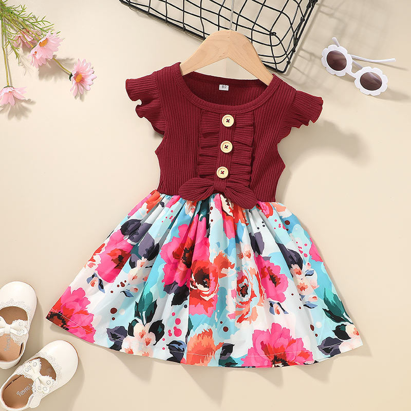 Toddler Kids Baby Girls Clothes Summer Girls Dress - Cindi Book