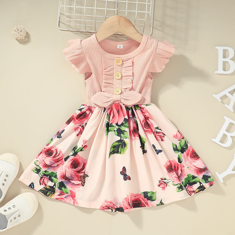 Toddler Kids Baby Girls Clothes Summer Girls Dress - Cindi Book