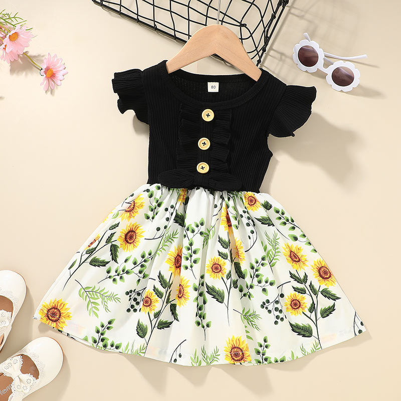 Toddler Kids Baby Girls Clothes Summer Girls Dress - Cindi Book