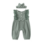 Multicolor Lace Sleeveless Romper - Cindi Book
