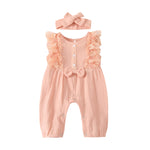 Multicolor Lace Sleeveless Romper - Cindi Book