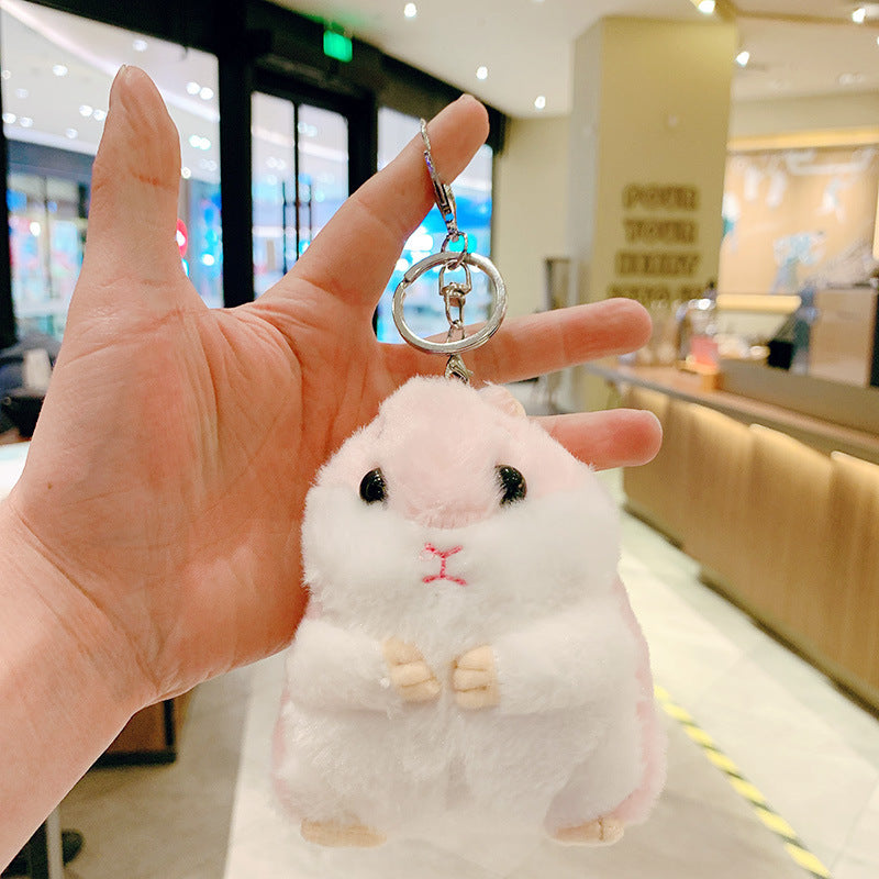Hamster plush doll keychain - Cindi Book