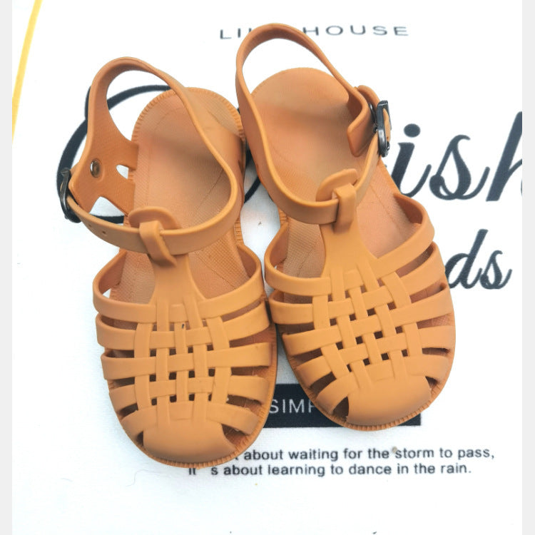 Bathroom Anti-Collision Baotou Parent-Child Sandals - Cindi Book