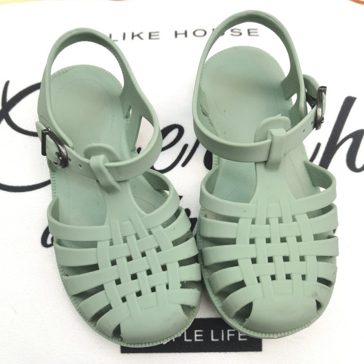 Bathroom Anti-Collision Baotou Parent-Child Sandals - Cindi Book