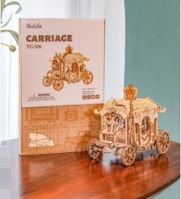 3d Three-dimensional Puzzle Model  Wooden Assembly Decompression Diy Handmade Toy - Cindi Book