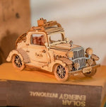 3d Three-dimensional Puzzle Model  Wooden Assembly Decompression Diy Handmade Toy - Cindi Book