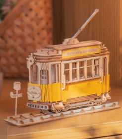 3d Three-dimensional Puzzle Model  Wooden Assembly Decompression Diy Handmade Toy - Cindi Book