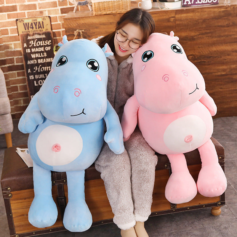 Hippo plush pillow - Cindi Book