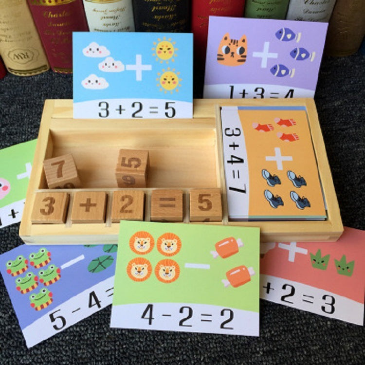 Children's arithmetic building block toys - Cindi Book