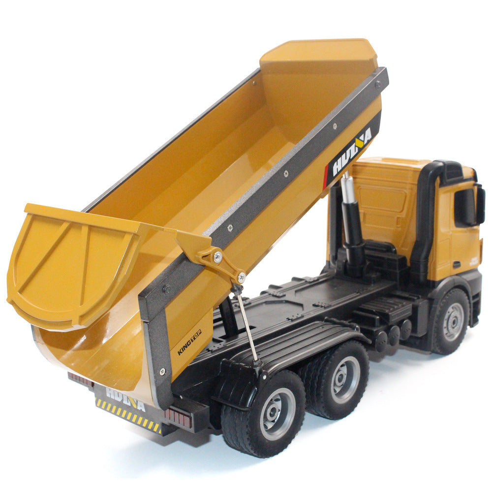 Remote Controlled Engineering Toy Car Made Of Alloy Electric Remote Controlled Dump Truck For Sandy Beaches - Cindi Book