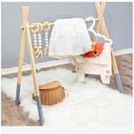 Wooden Baby Infant Fitness Frame Decorative Toys - Cindi Book