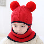 Baby winter scarf hat - Cindi Book