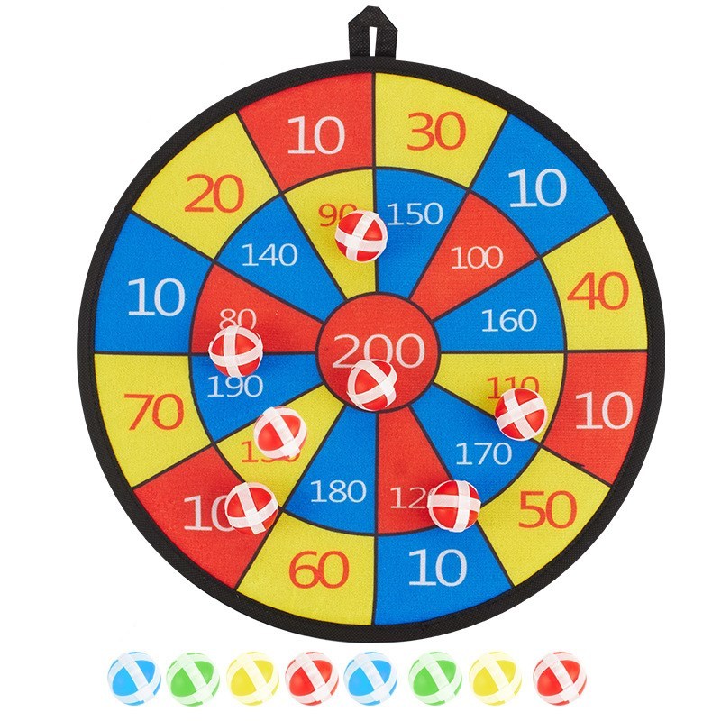 Children's Dart Board Set Dart Target Sticky Throwing Toy - Cindi Book