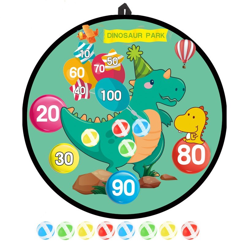 Children's Dart Board Set Dart Target Sticky Throwing Toy - Cindi Book