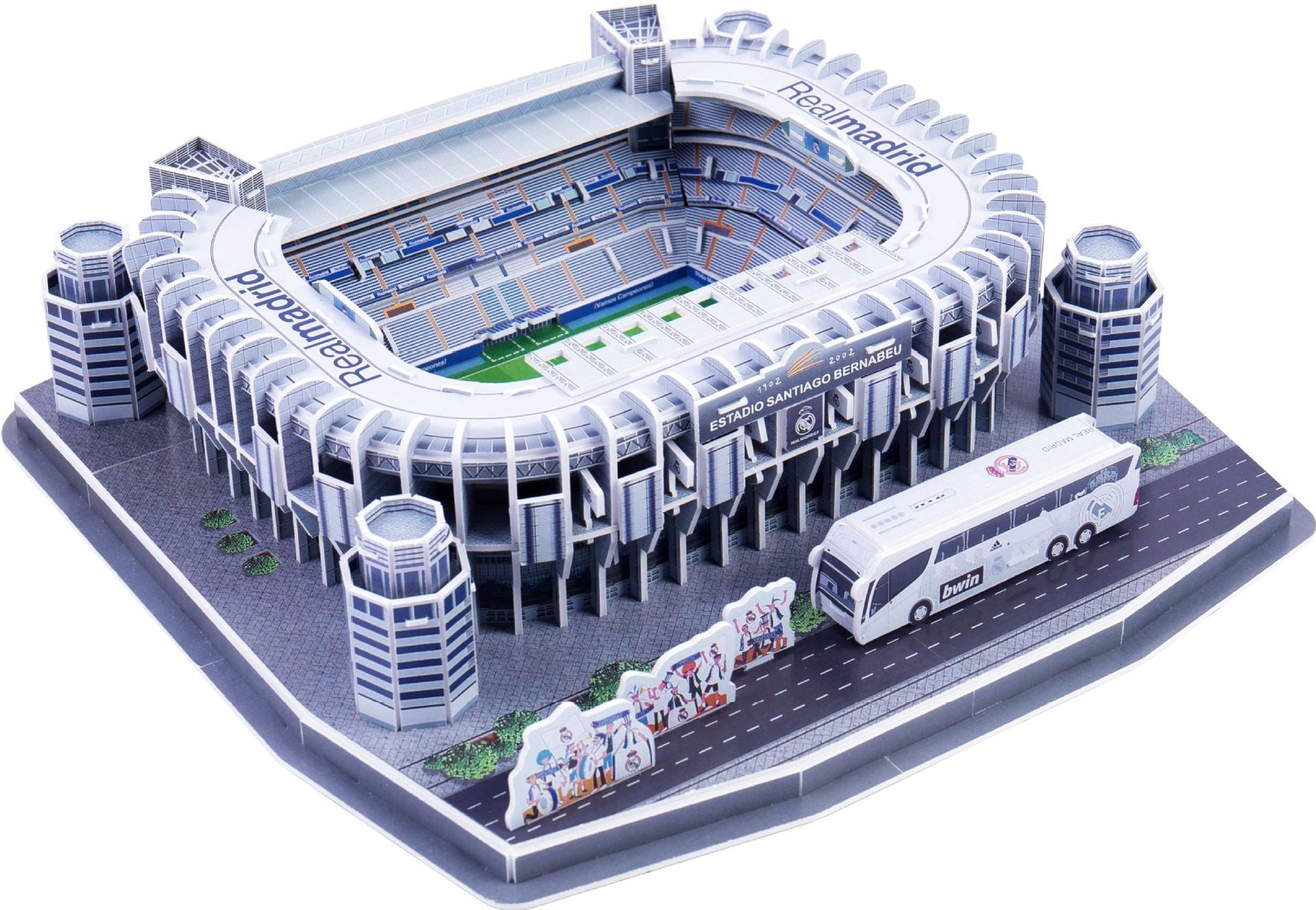 Classic Jigsaw DIY 3D Puzzle World Football Stadium European Soccer Playground Assembled Building Model Puzzle Toys For Children - Cindi Book