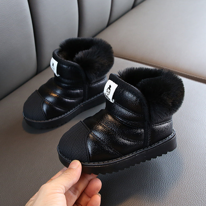Baby high top cotton shoes - Cindi Book