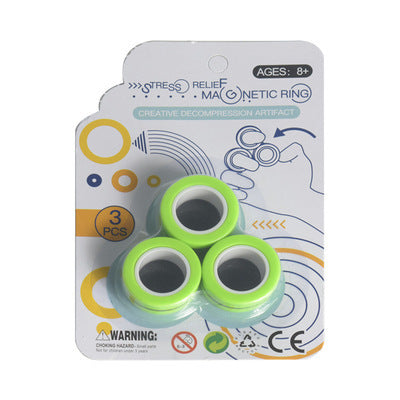 Decompression artifact magnetic ring - Cindi Book