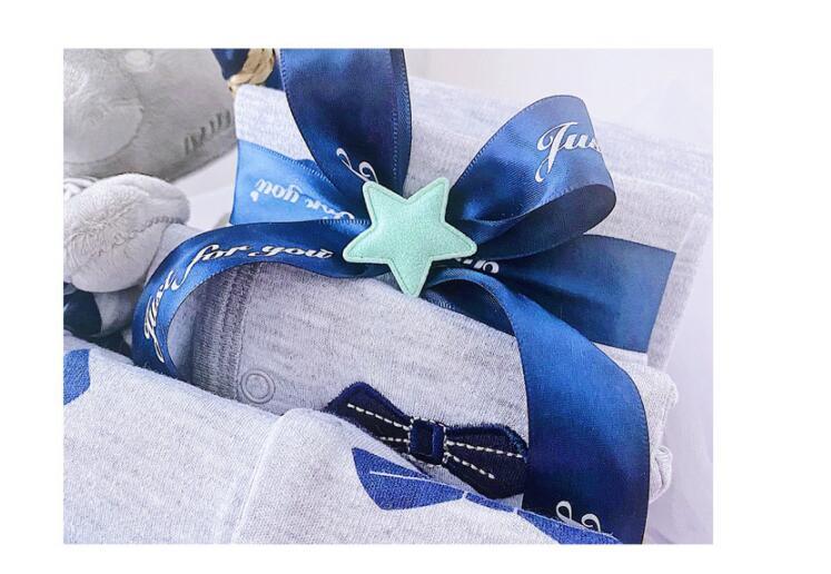 Newborn Boy Baby Clothes Set Gift Box Autumn And Winter - Cindi Book
