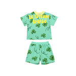 Fashion Printed T-shirt Shorts For Boys And Girls - Cindi Book