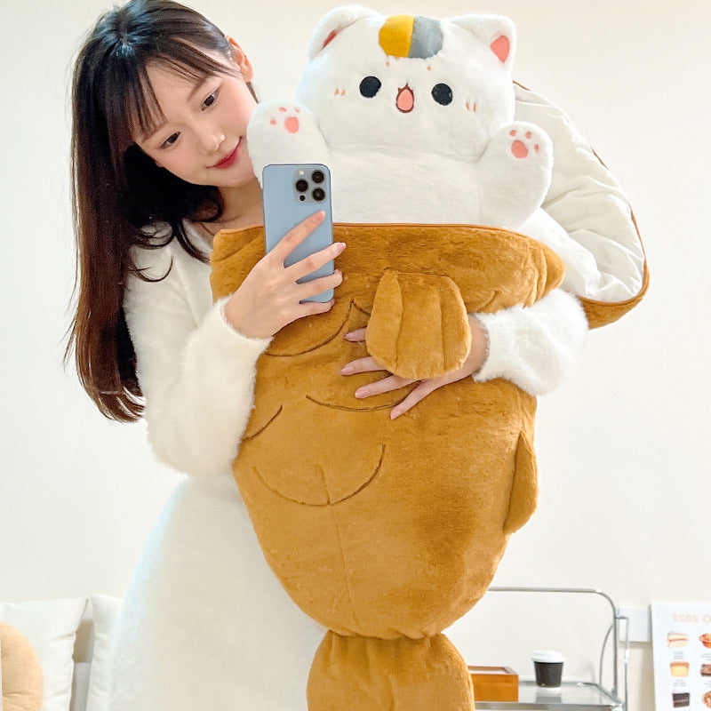 Radish Rabbit Doll Cat Pillow Toy - Cindi Book