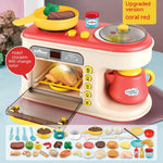 Children's Play House Kitchen Toys Simulation Kitchenware Breakfast Machine Toys - Cindi Book