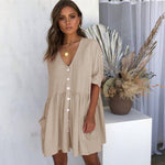 Lace Sleeveless Maternity Dress - Cindi Book