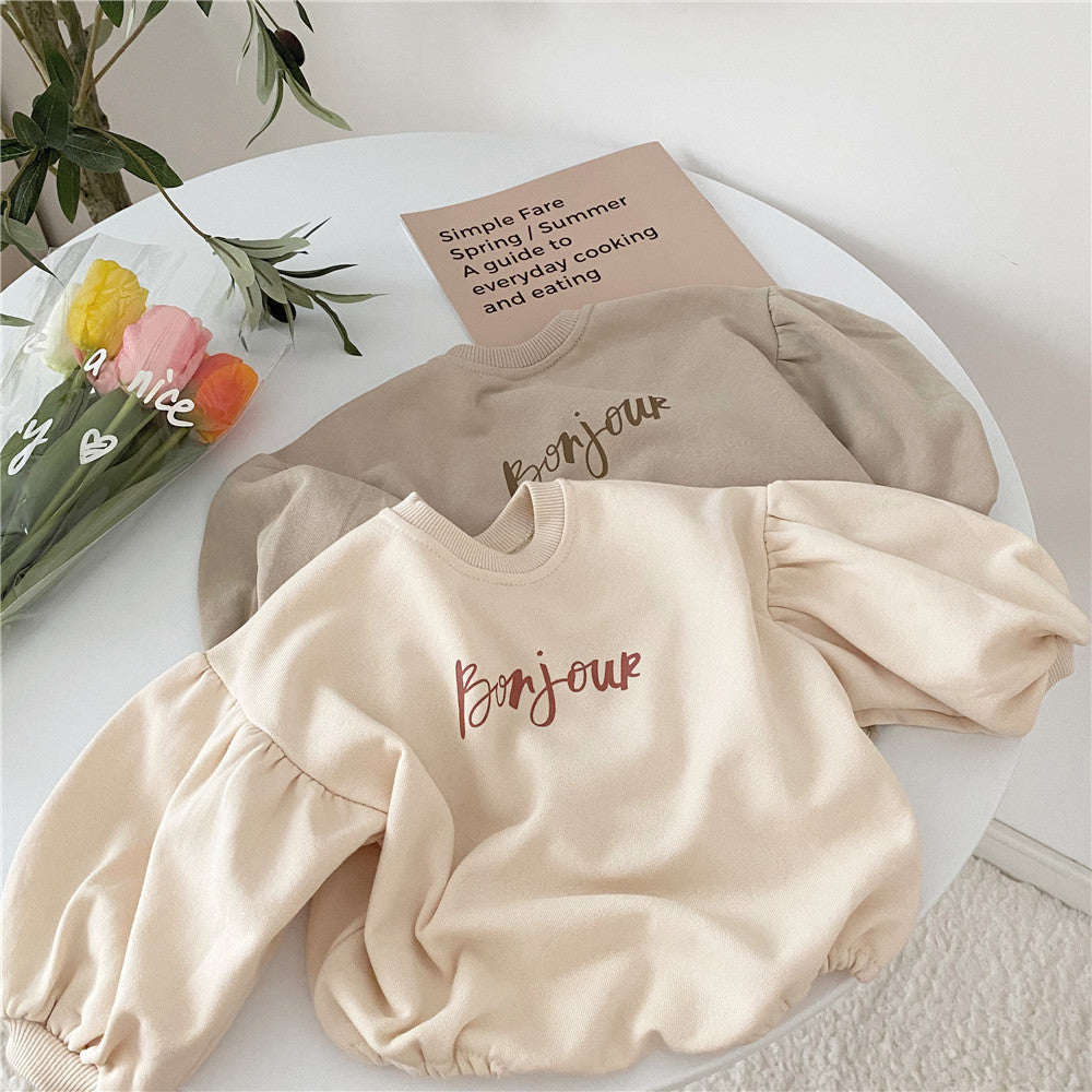 Baby Cute Poached Egg One-Piece Set