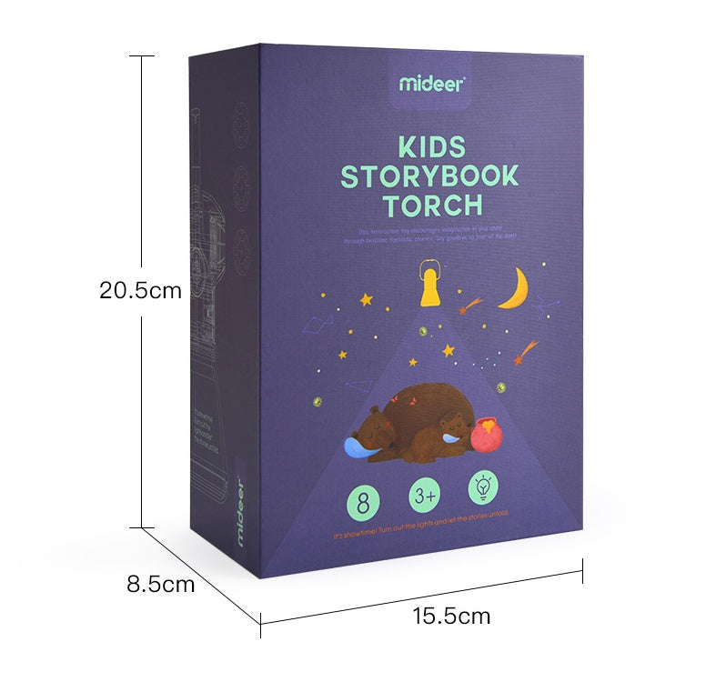 Children Night Lamp Projection Lamps Multifunction Story Projector Kids Early Education - Cindi Book