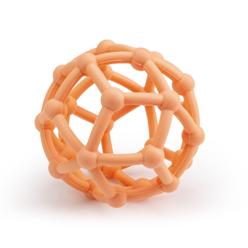 Baby Silicone Ball Newborn Soft Ball Round Hollow Small - Cindi Book