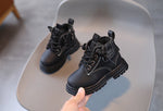 Baby Soft Bottom Short Boots High-top With Velvet Thickening Thermal Cotton Shoes - Cindi Book